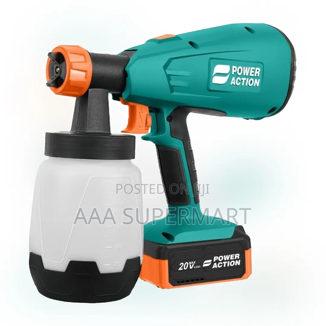 Ax-Csg20 Cordless Spray Gun Power Action