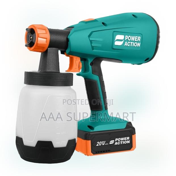 Ax-Csg20 Cordless Spray Gun Power Action - main view