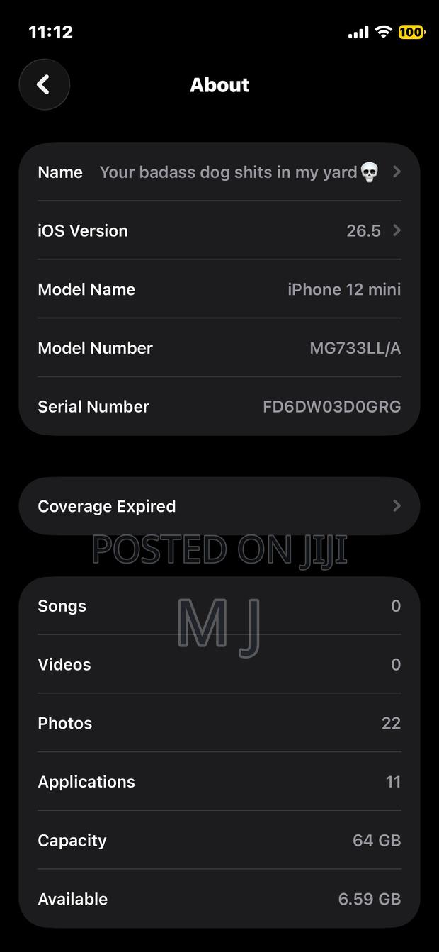 Apple iPhone 12 mini 64 GB Blue - thumbnail 3