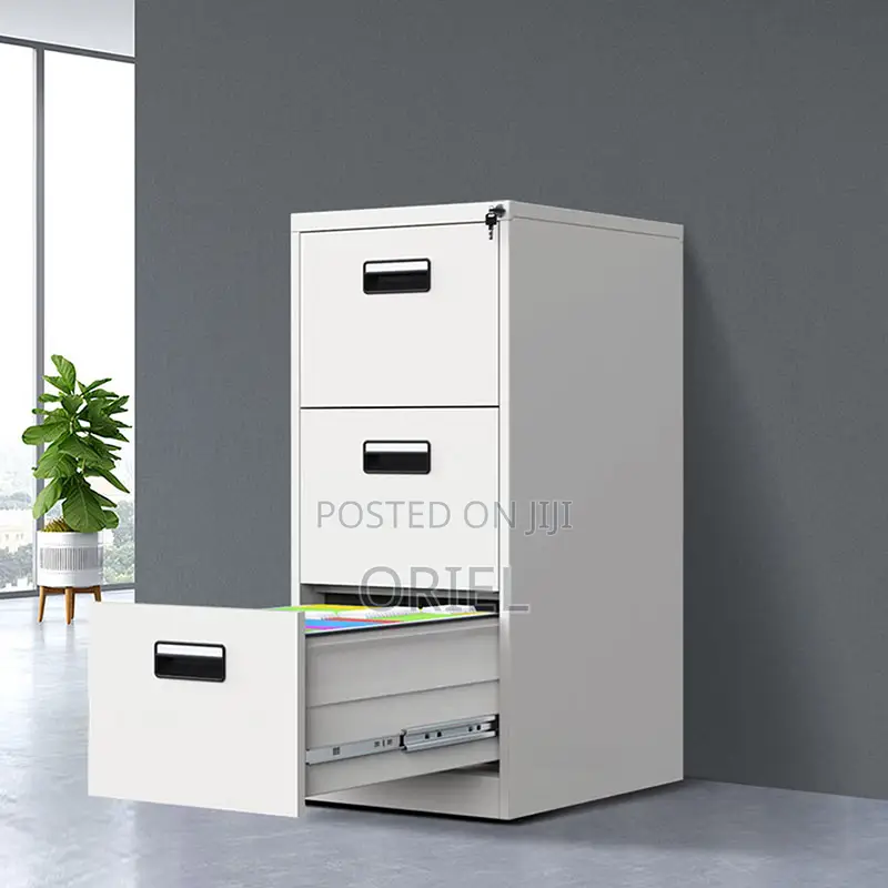 Office Cabinet : 3-Drawer File Cabinet
