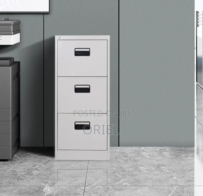 Office Cabinet : 3-Drawer File Cabinet