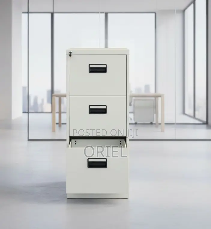 Office Cabinet : 3-Drawer File Cabinet