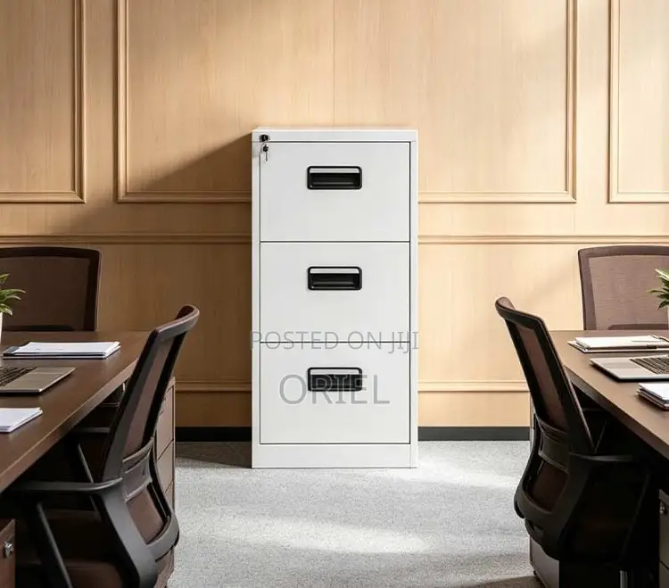 Office Cabinet : 3-Drawer File Cabinet