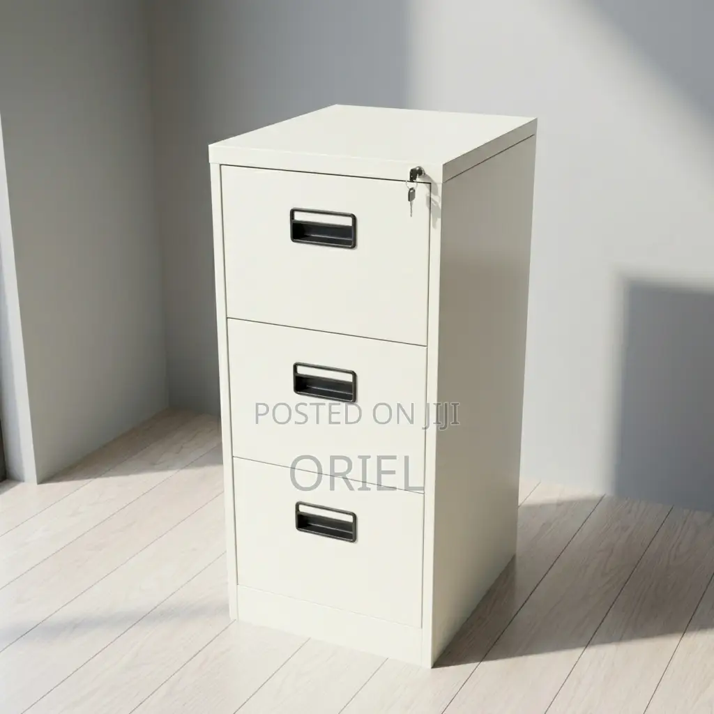 Office Cabinet : 3-Drawer File Cabinet