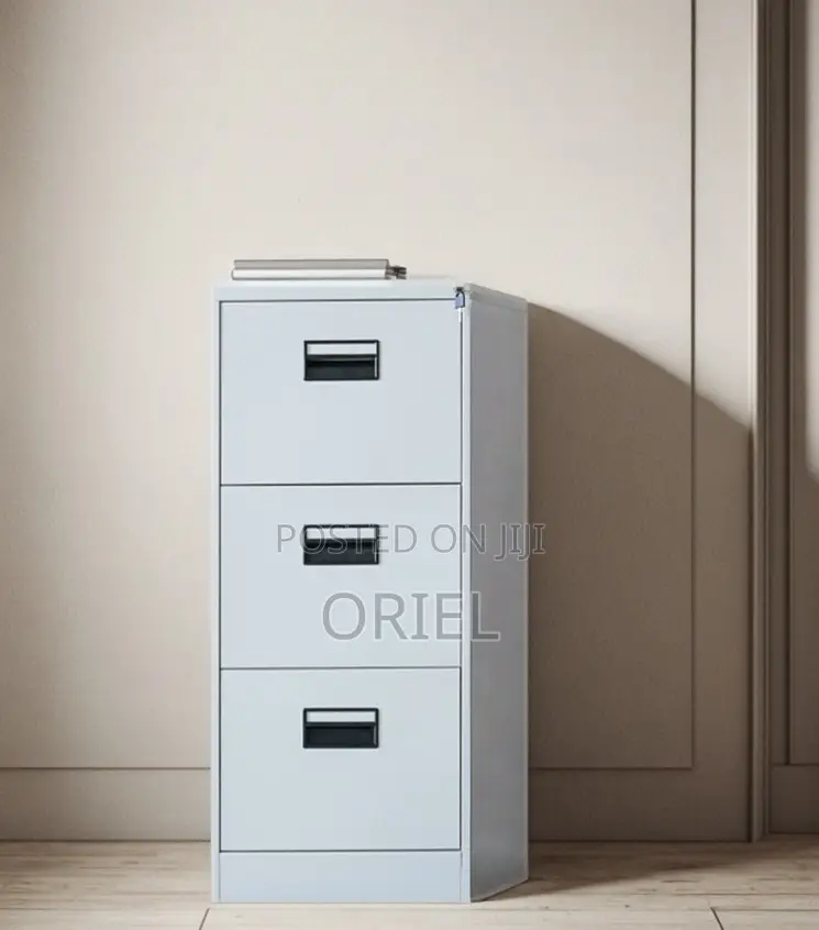 Office Cabinet : 3-Drawer File Cabinet