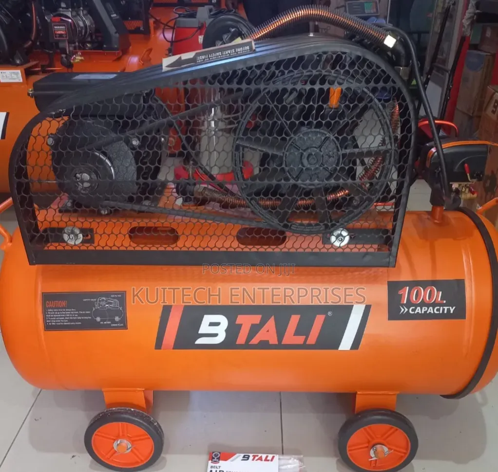 100l Air Compressor 3hp/ Electric Belt Driven Compressor
