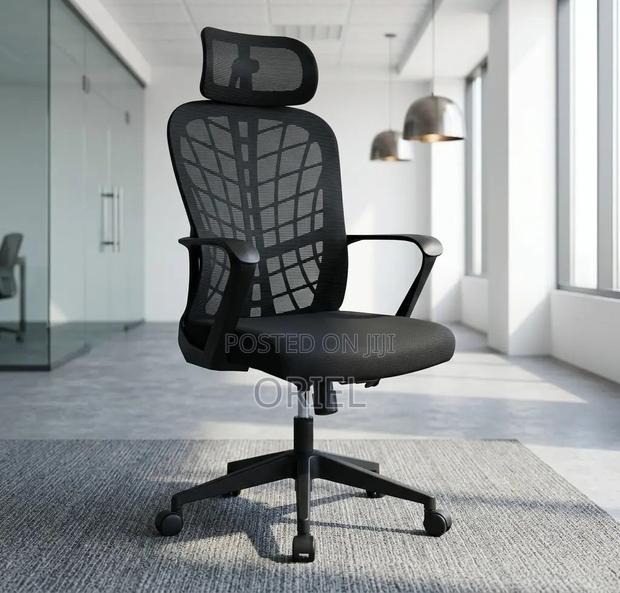 Office Chair : Mesh Back Executive Office Chair Ergonomic Design