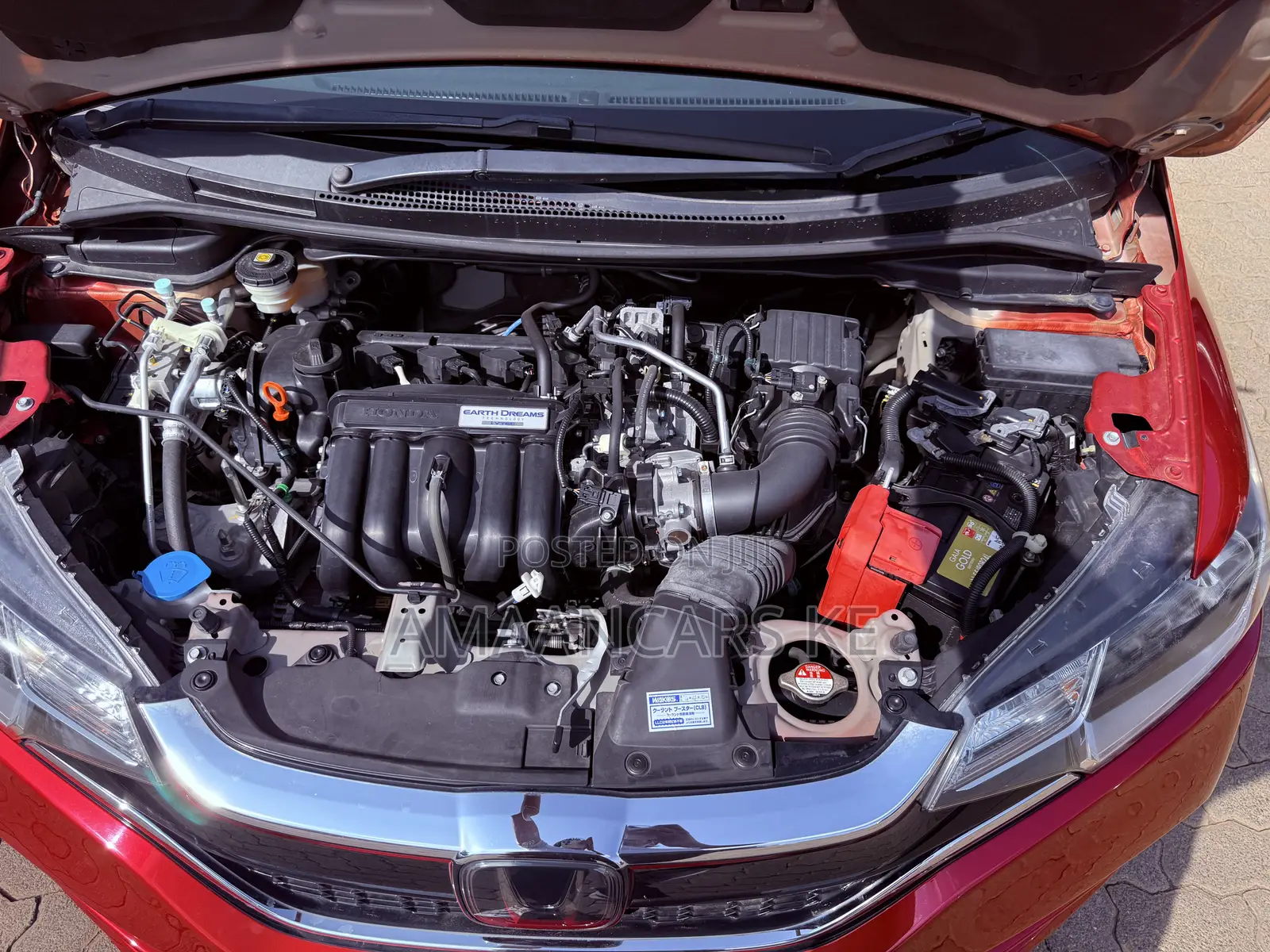 Honda Fit 2019 Red