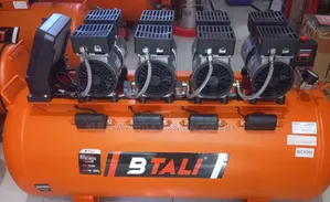 Btali 4 Pistol Silent 200l Compressor / 200l Oil Less Air Compressor