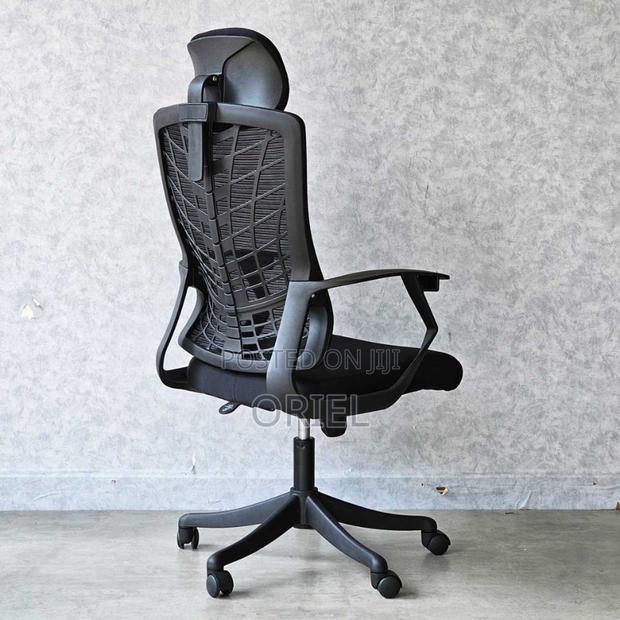 Office Chair : Mesh Back Executive Office Chair Ergonomic Design - thumbnail 10