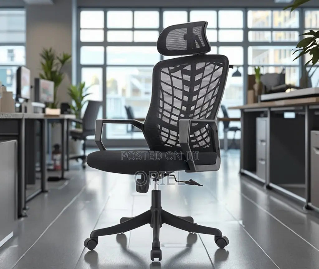 Office Chair : Mesh Back Executive Office Chair Ergonomic Design