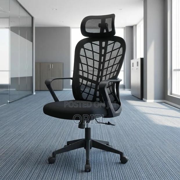 Office Chair : Mesh Back Executive Office Chair Ergonomic Design - thumbnail 16
