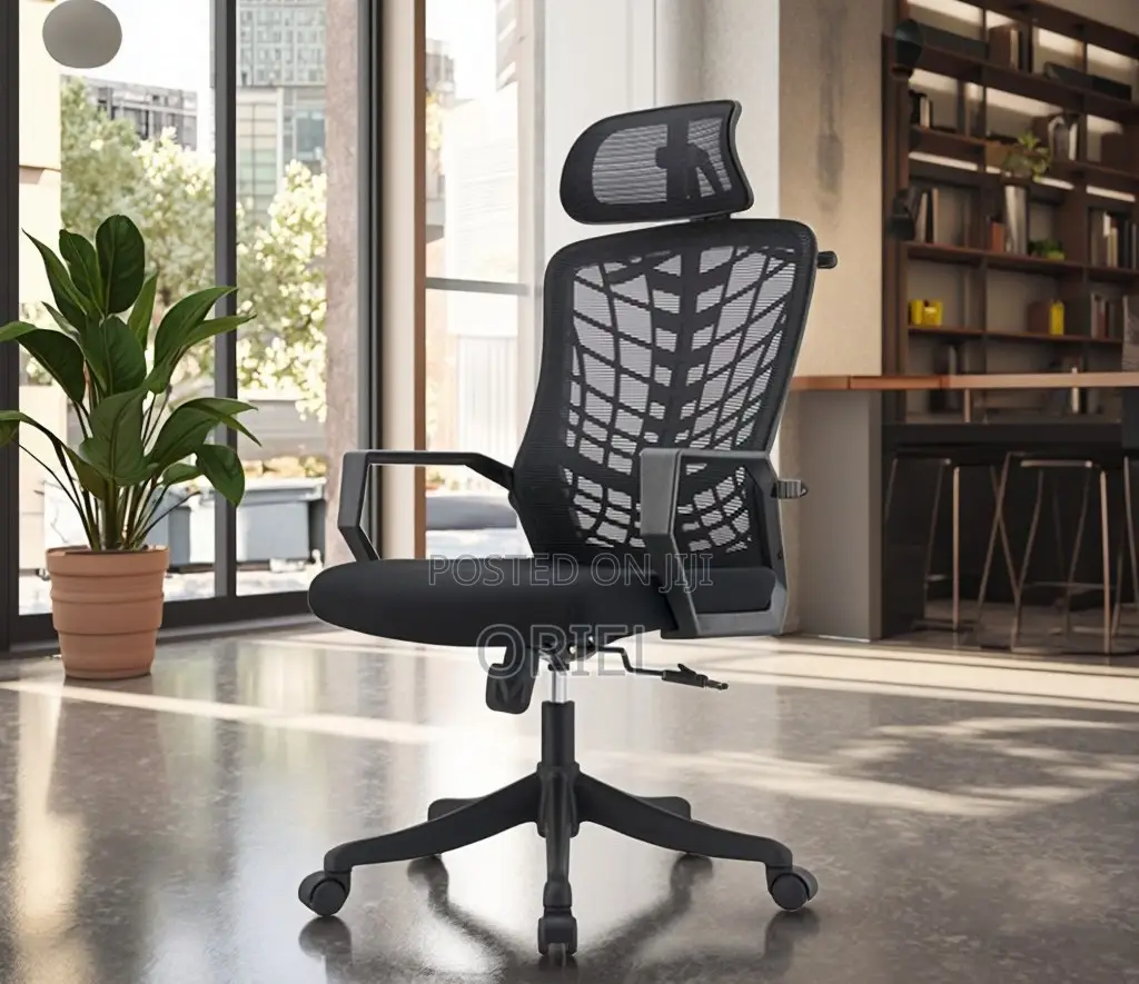 Office Chair : Mesh Back Executive Office Chair Ergonomic Design