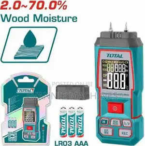 Total Tetwm031 Wood Moisture Meter 2~70%