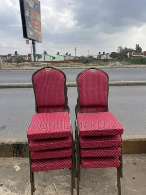 Red Confrence Chairs (No Paper)
