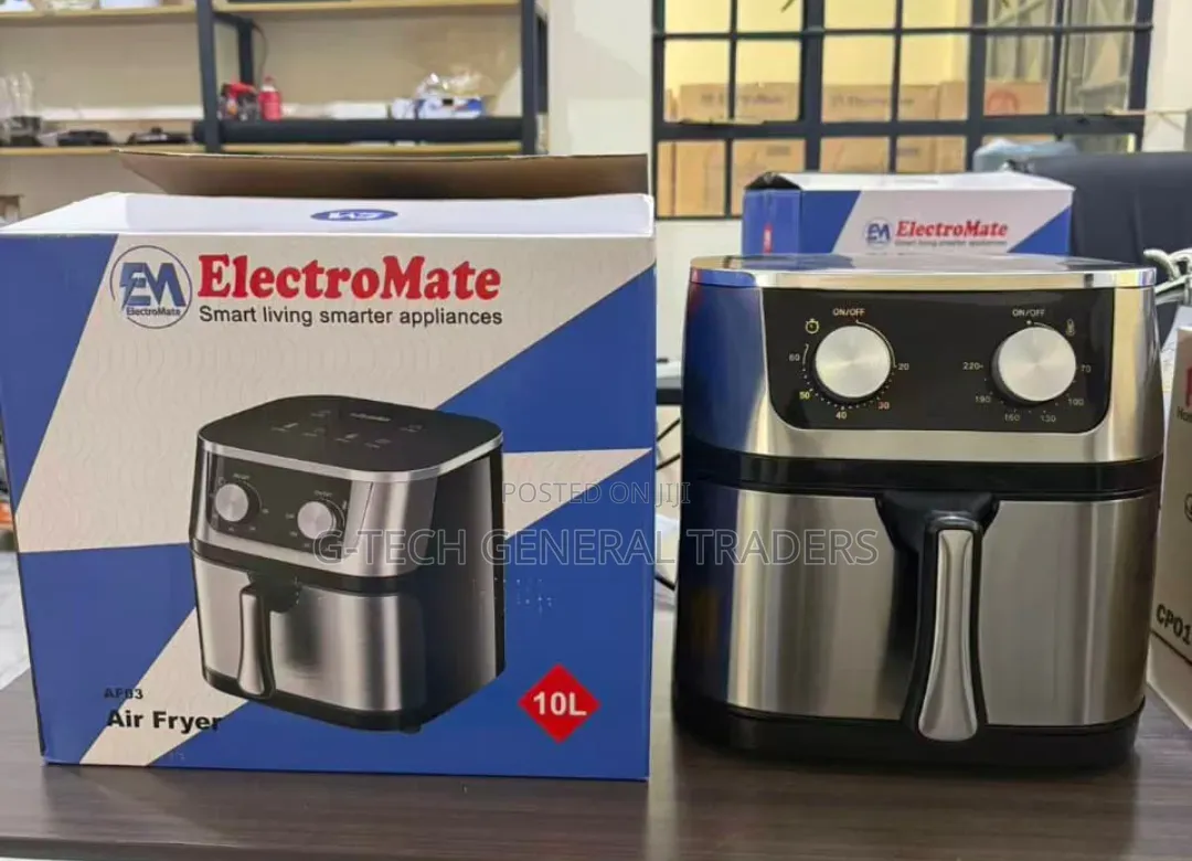 Electromate 10l Extra Large Capacity Oil Free Air Fryer