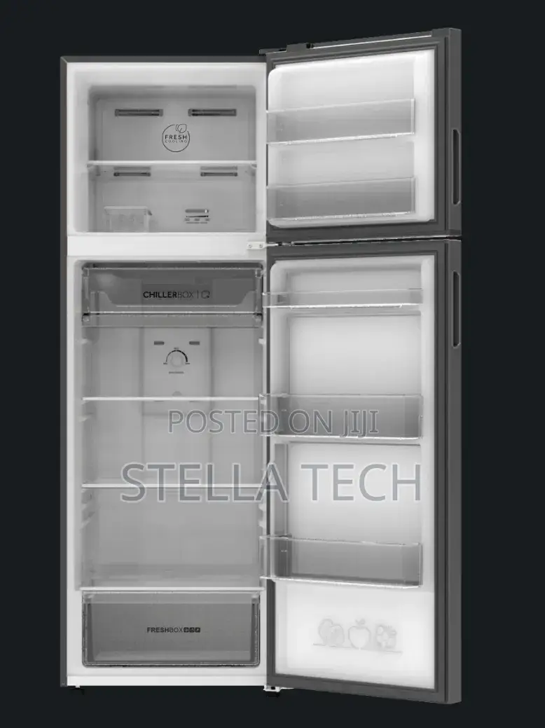 Haier 3 Star 353l Double Door No-Frost Fridge Refrigerator