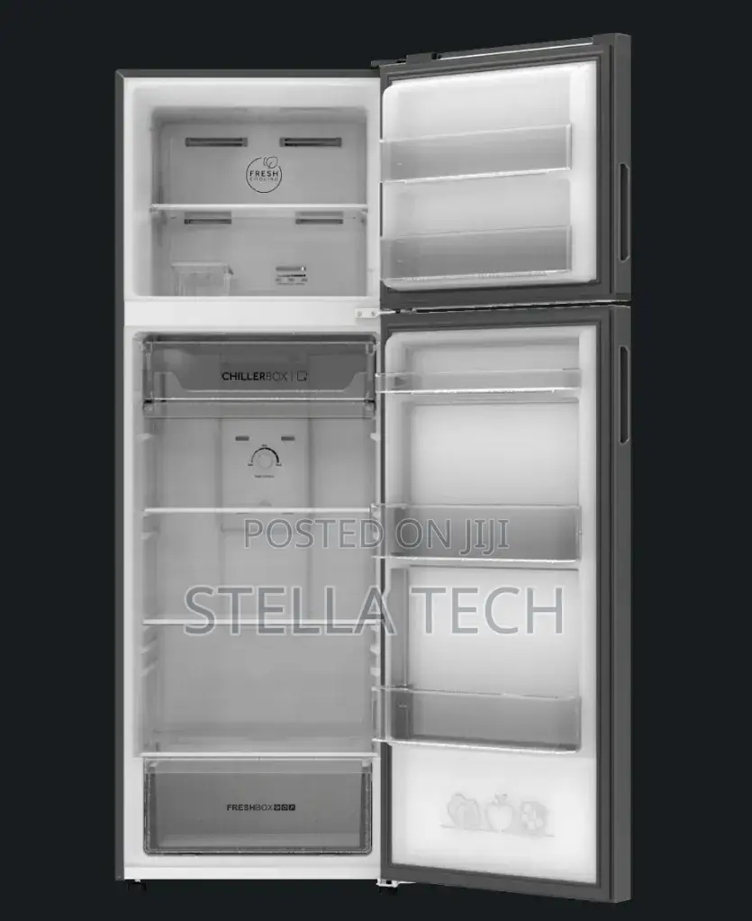Haier 3 Star 353l Double Door No-Frost Fridge Refrigerator