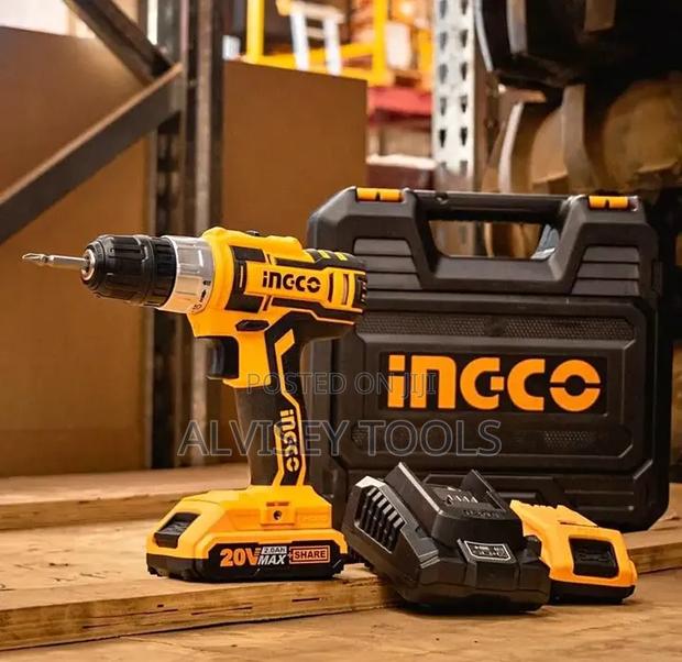 Ingco Cordless Drill/Lithium-Ion Battery