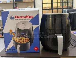 Electromate 5l Non Stick Air Fryer (1 Year Warranty)