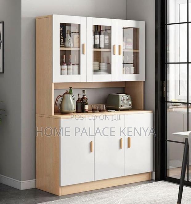 Kitchen Cabinet: Freestanding Kitchen Buffet Sideboard Drawer - thumbnail 6