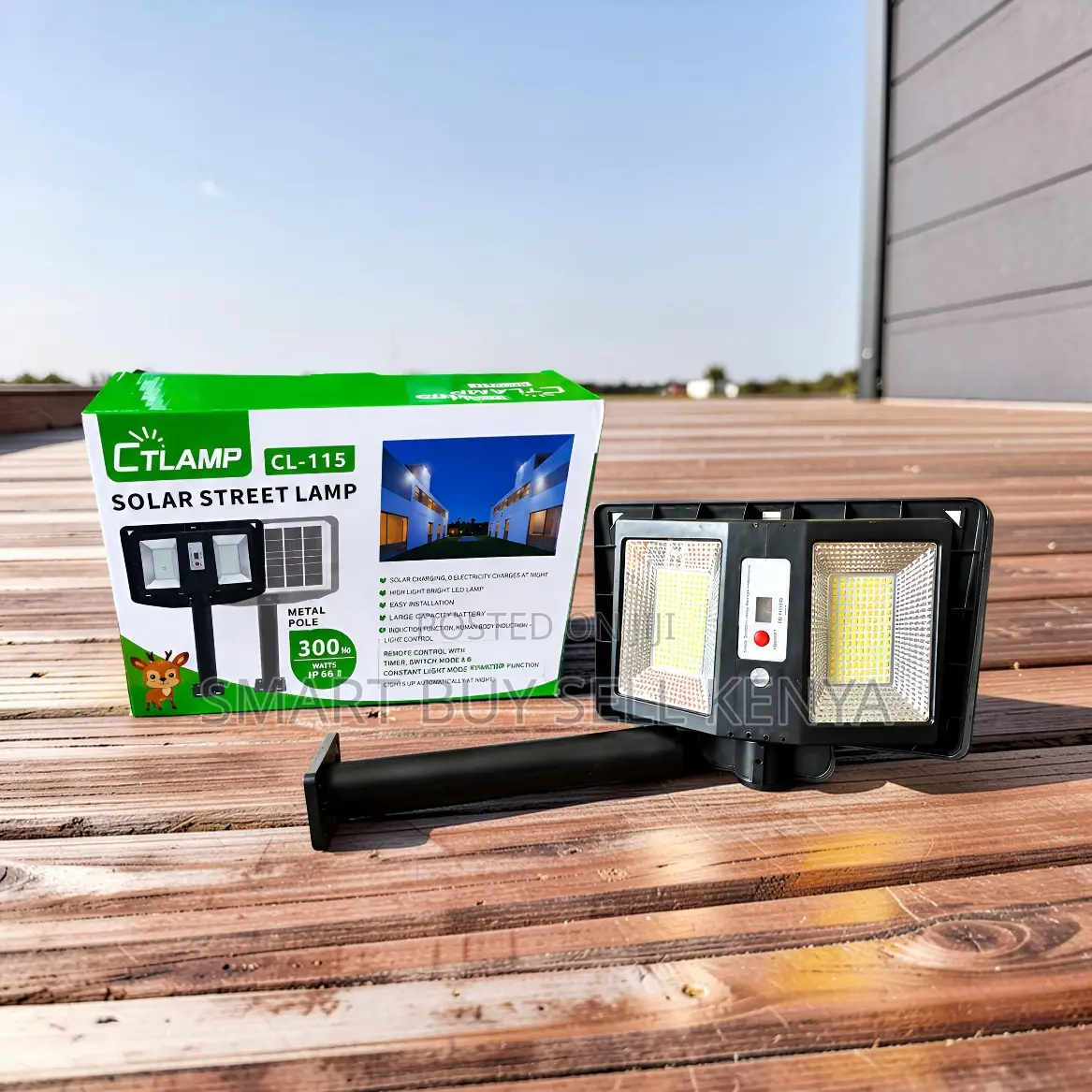 Ctlamp 300w Watts Waterproof High Brightness Solar Street Light