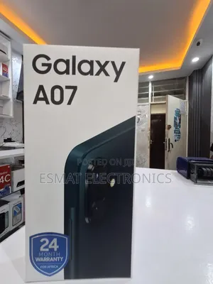 New Samsung Galaxy A07 128 GB Black