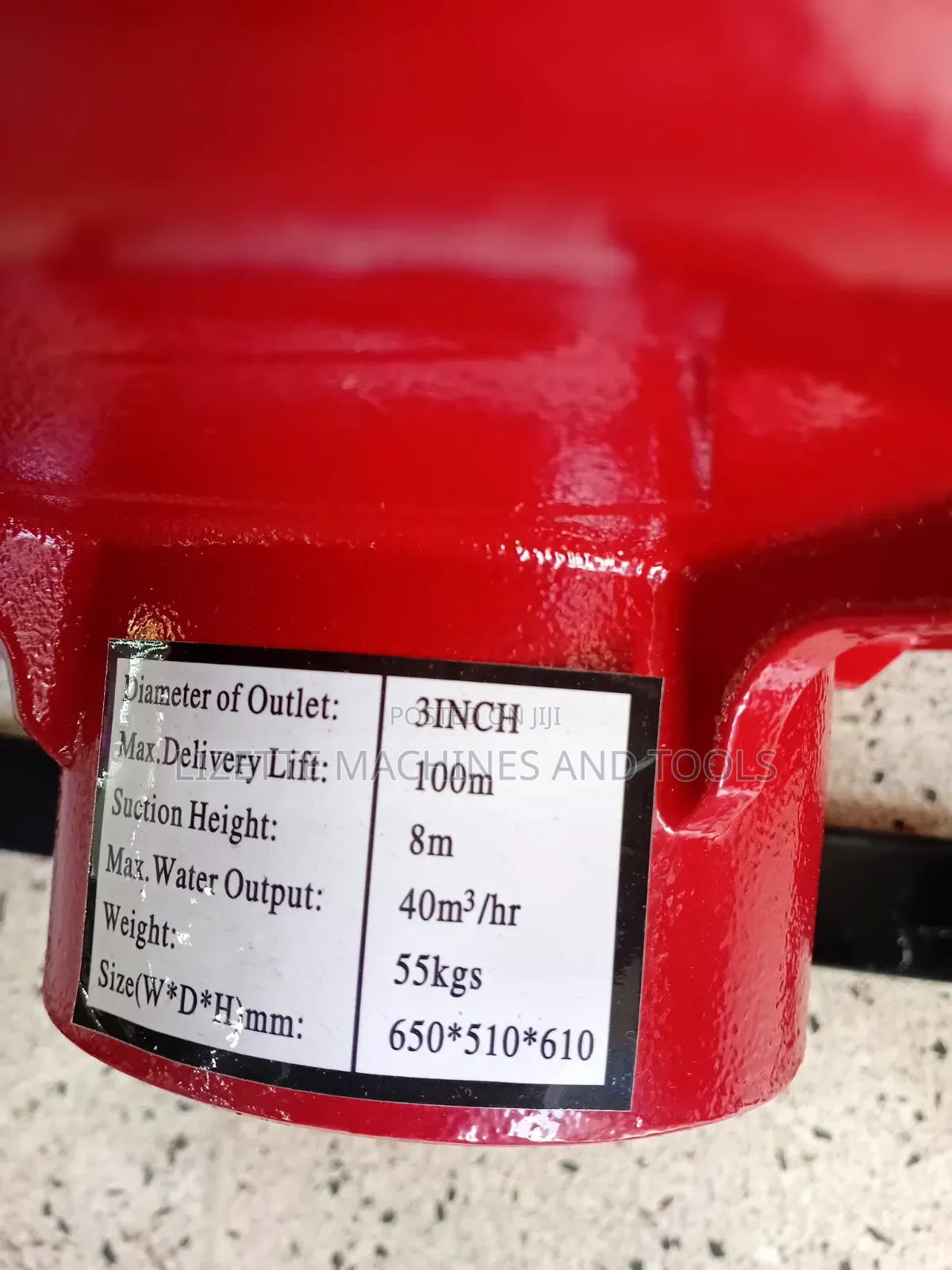 Metropolis 16hp High Pressure 3" Diesel Water Pump 100m Head
