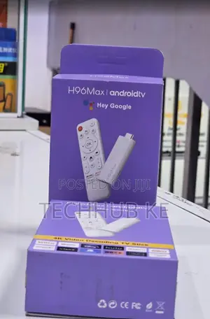 H96 Max Android Tv Stick Box With 5g Wifi 16gb Goole Voice Remote
