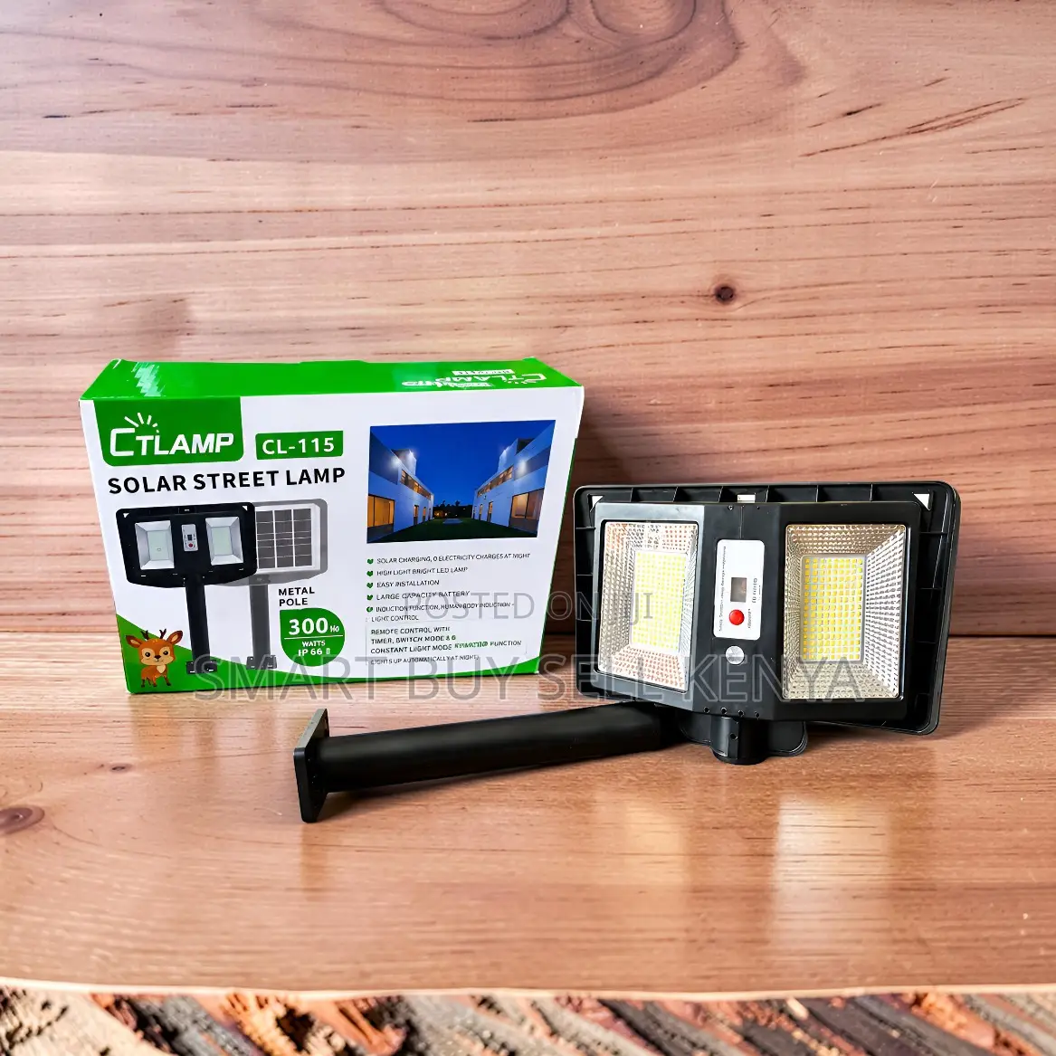 Ctlamp 300w Watts Energy Saving Led Lighting Solar Street Light
