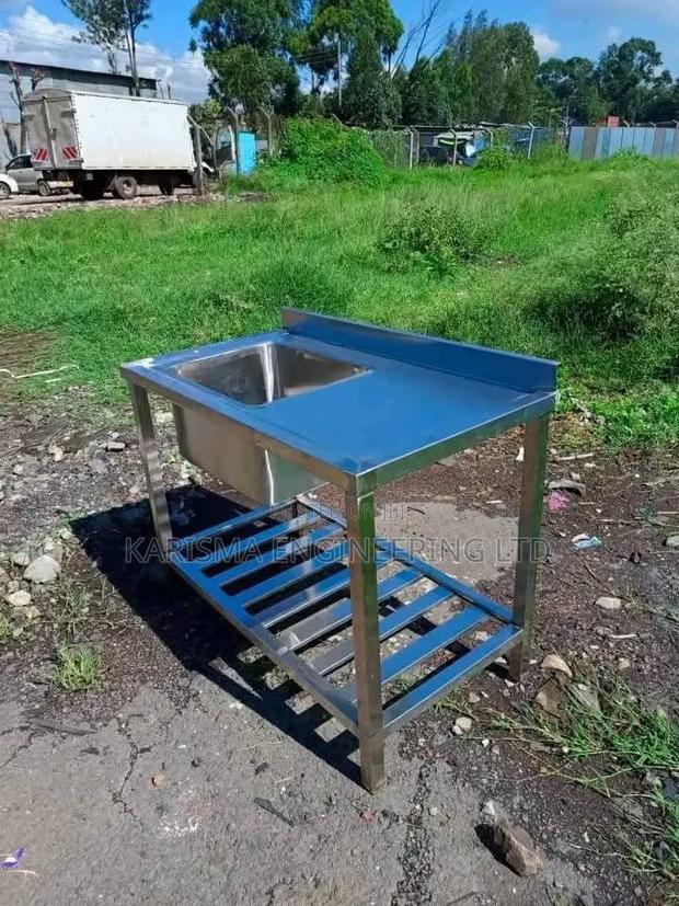 Single Bowl Commercial Kitchen Sink