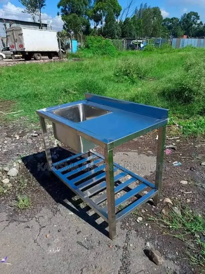 Single Bowl Commercial Kitchen Sink