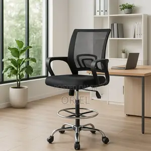 Office Chair : Adjustable Height Office Counter Chair