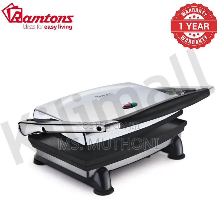 Rm307 Ramtons Sandwich Grill Panini Maker