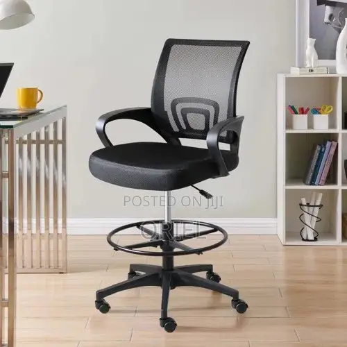 Office Chair : Adjustable Height Office Counter Chair