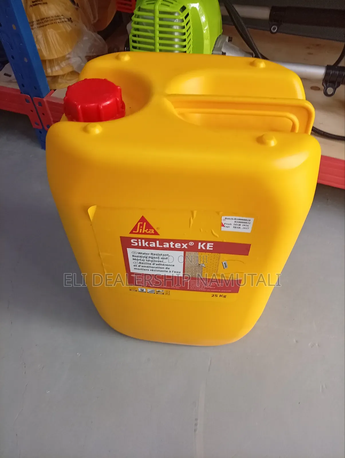 Sikalatex Ke 25kg Cement Mortar Strengthening Bonding Solution