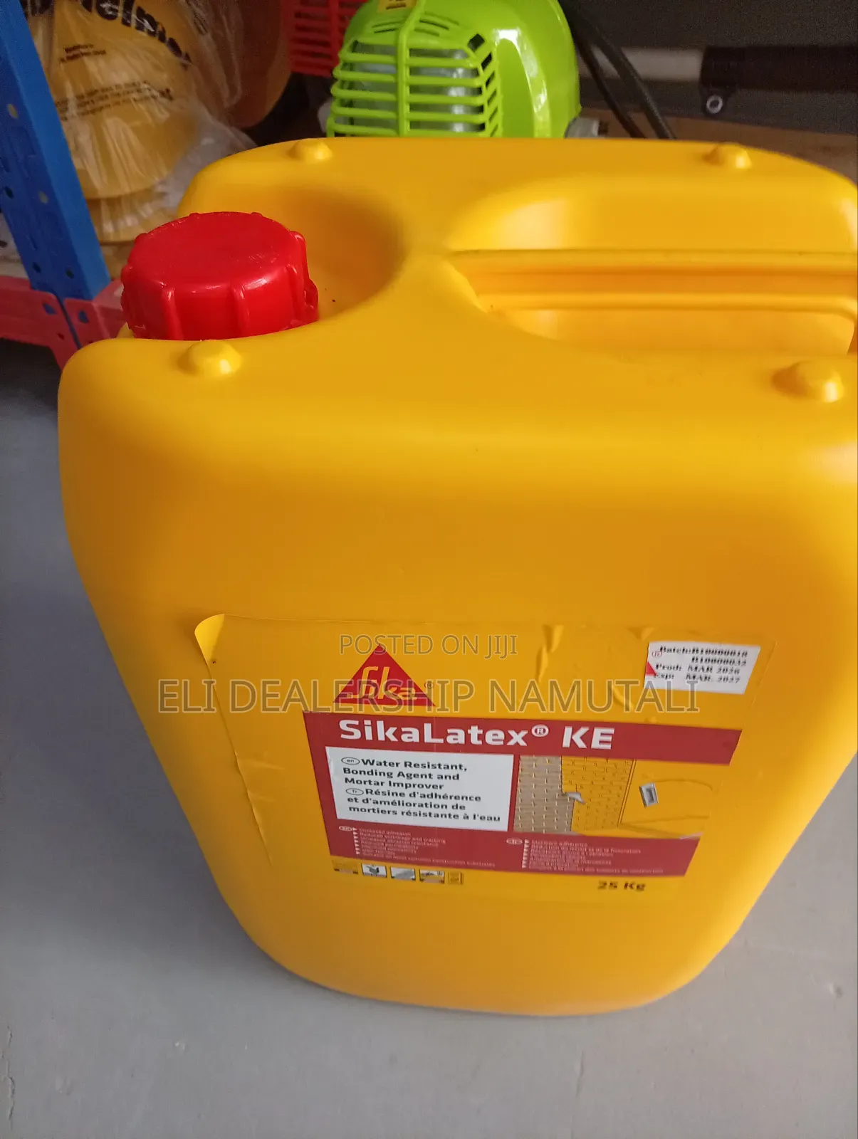 Sikalatex Ke 25kg Cement Mortar Strengthening Bonding Solution