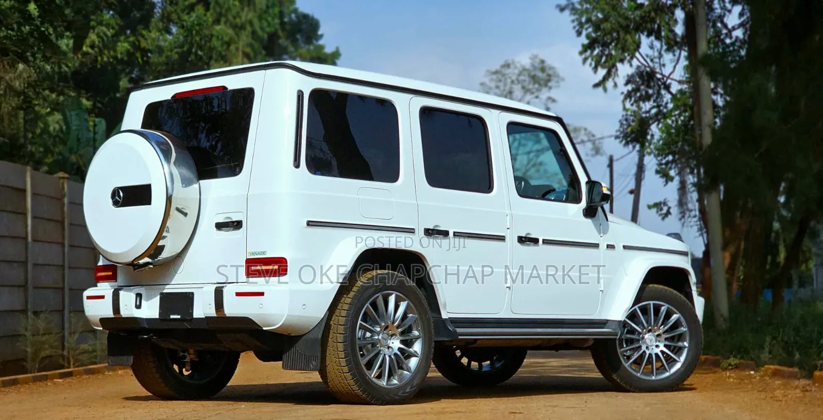 Mercedes-Benz G-Class 2020 White