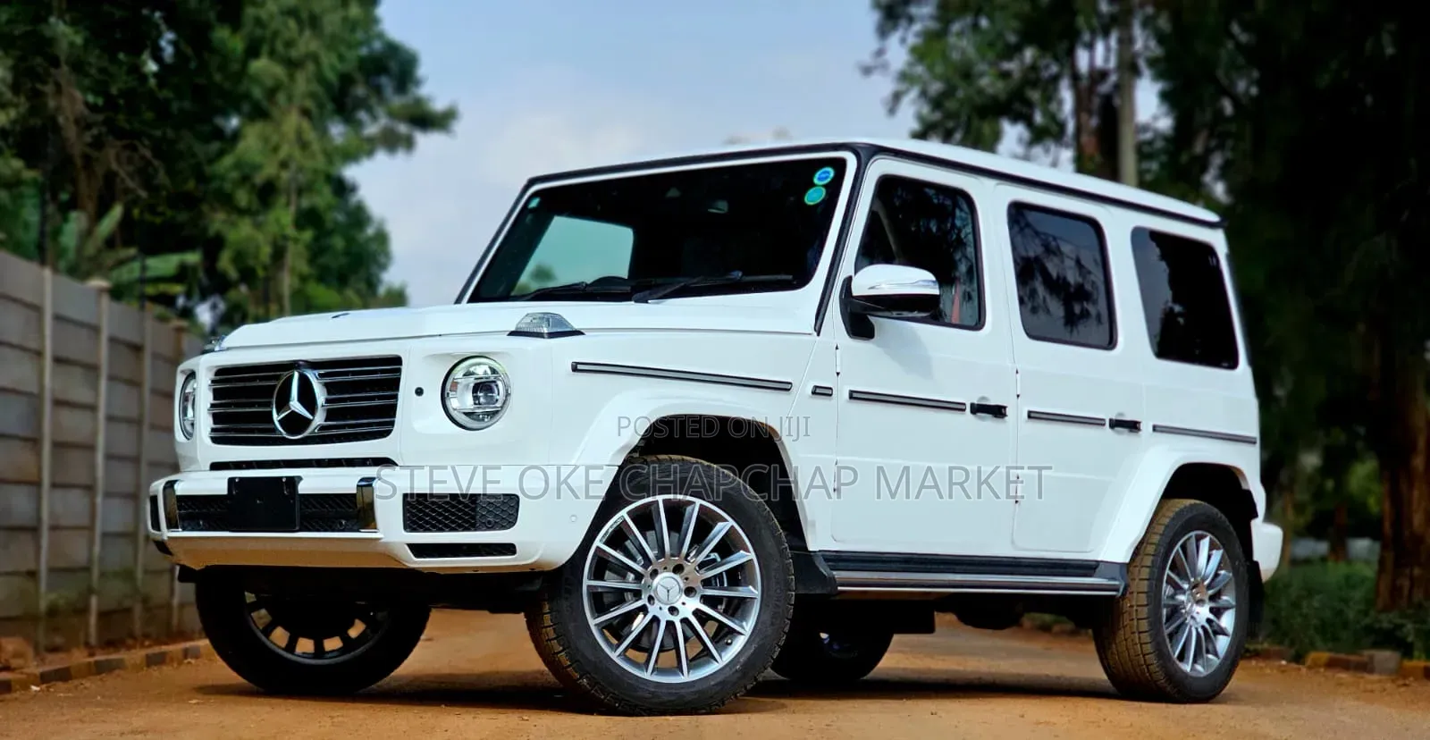 Mercedes-Benz G-Class 2020 White