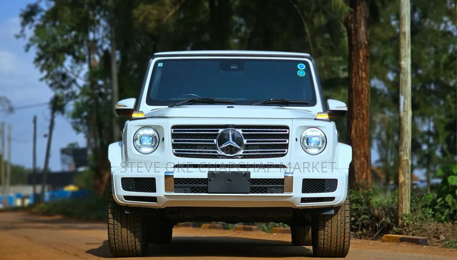 Mercedes-Benz G-Class 2020 White