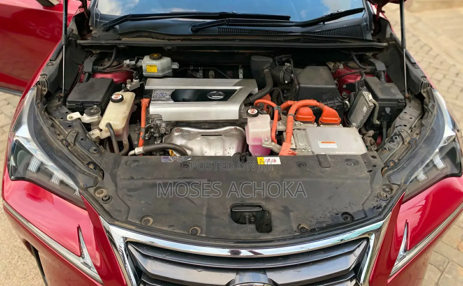 Lexus NX 2016 Red