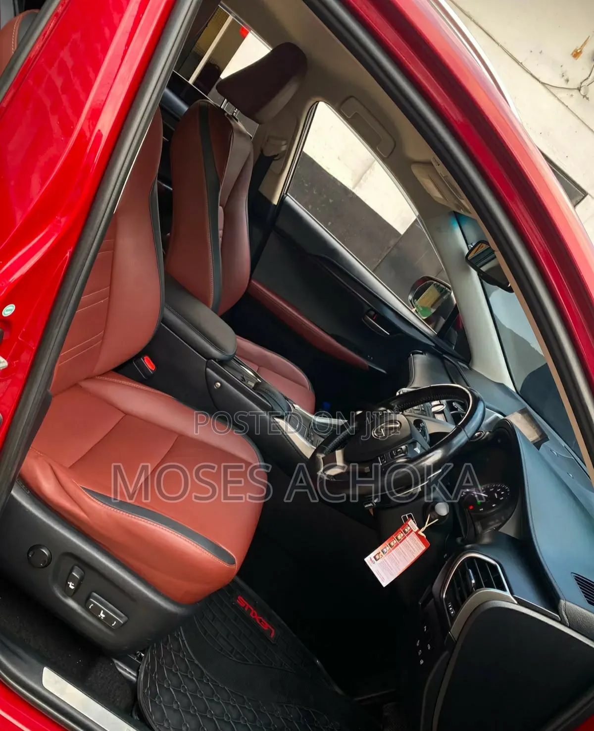 Lexus NX 2016 Red