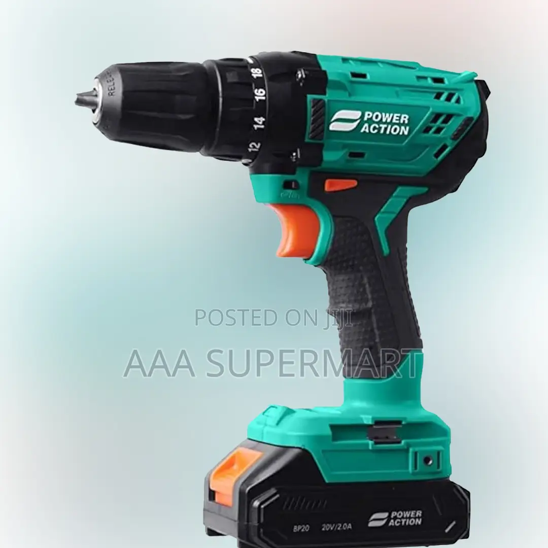 Ax-cd20 Cordless Drill Power Action