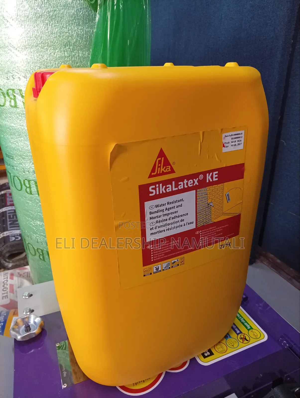 Sikalatex Ke 25kg Adhesion Enhancer for Concrete and Masonry