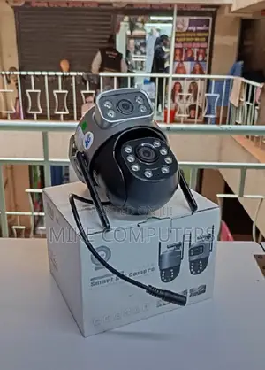 Two Way Audio Communication Electric 4g PTZ Dual Lens