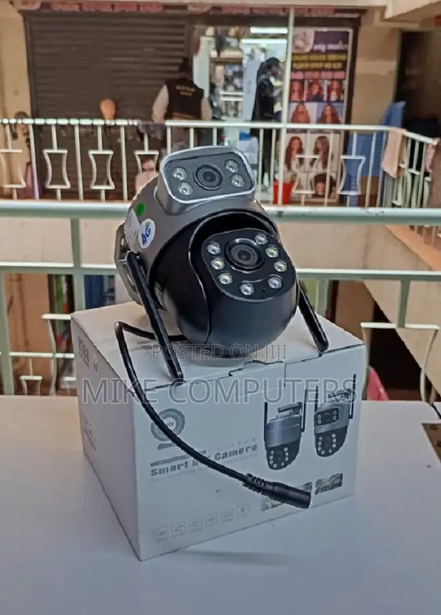 Two Way Audio Communication Electric 4g PTZ Dual Lens