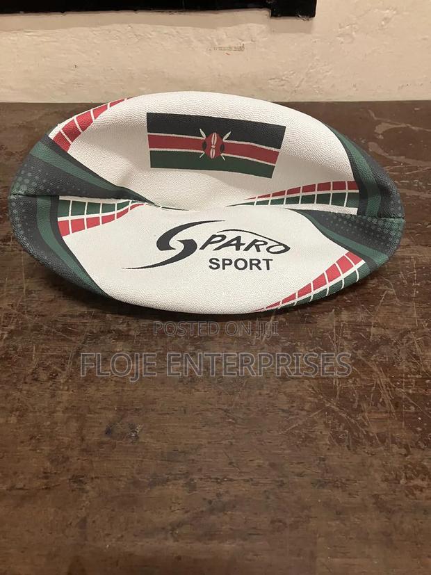 Rugby Ball Sparo Match Ball 3 Ply S5