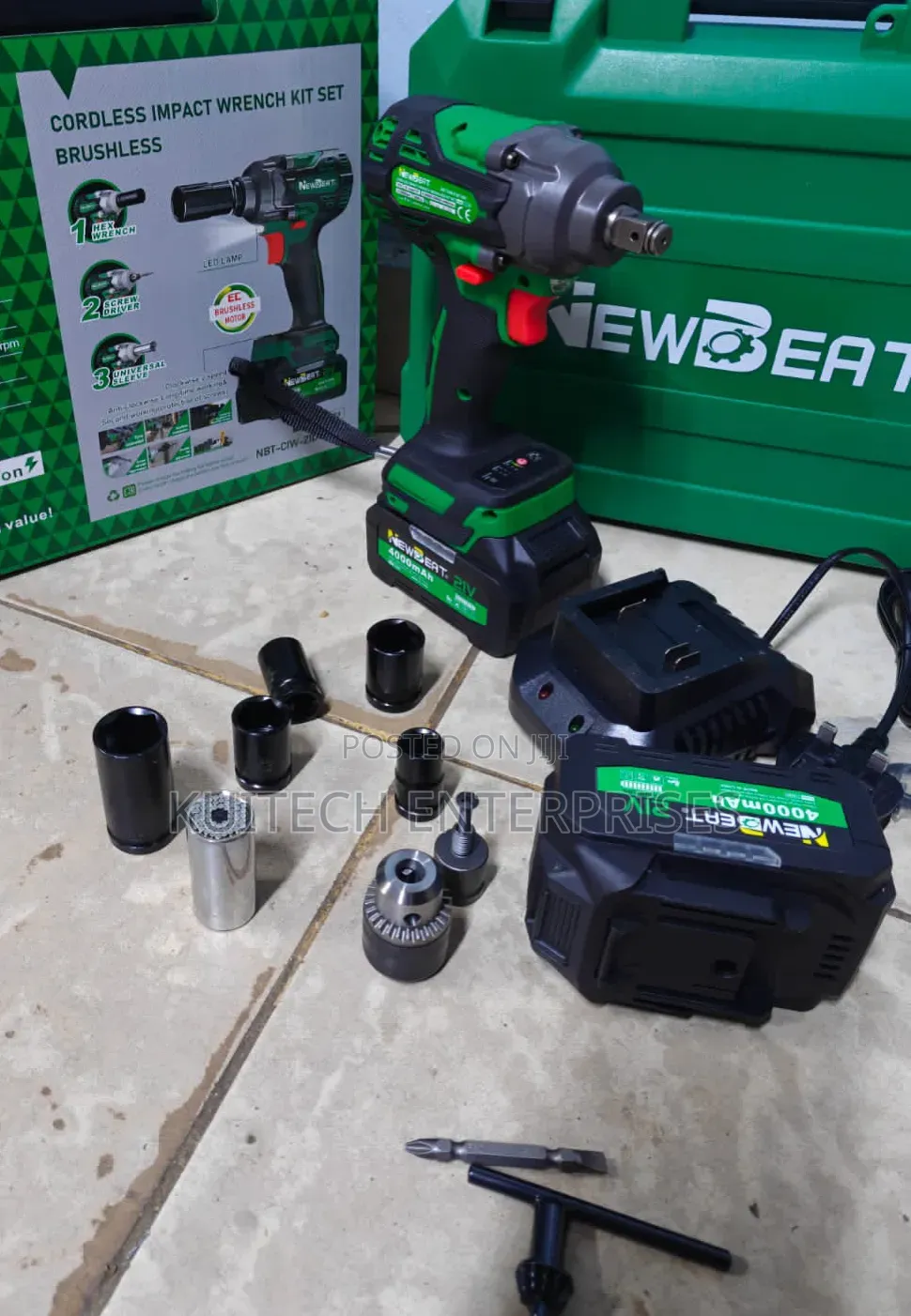 Newbeat Brushless Impact Wrench/ Cordless Impact Wrench