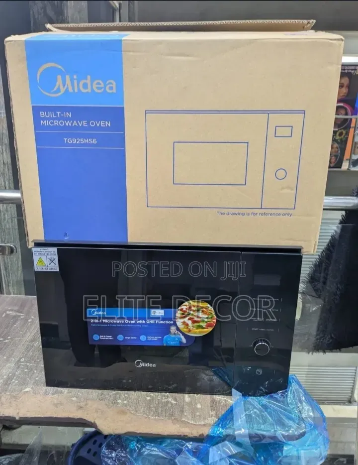 Midea 25l Built-in Microwave Oven – Tg925hs6 (900w).