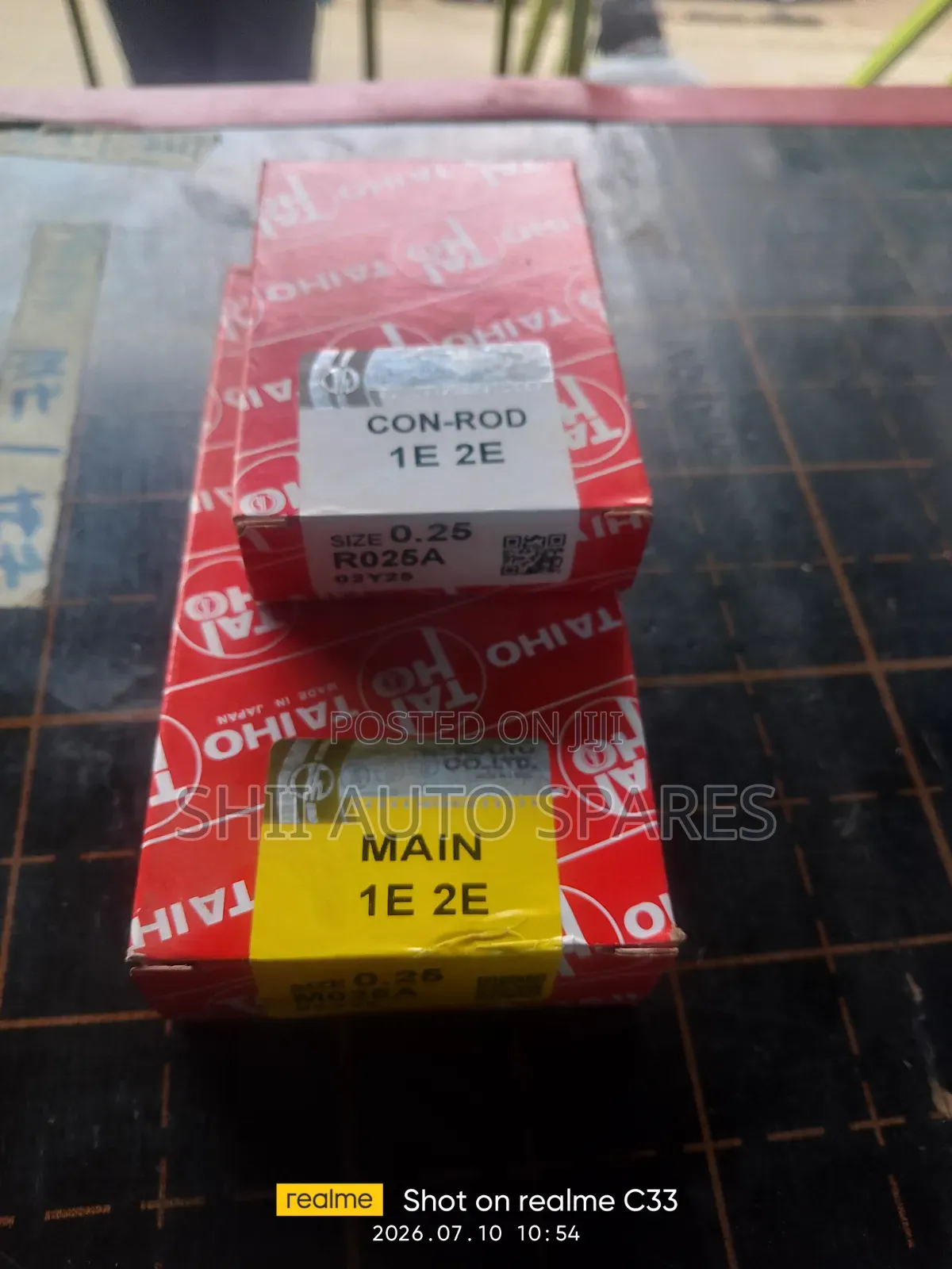 Main Bearing Stardard For1e$ 2e